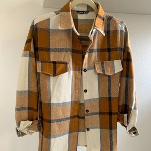 Plaid shacket